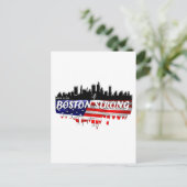 Boston Strong Run Briefkaart (Staand voorkant)