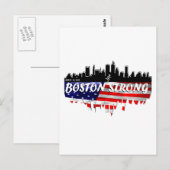 Boston Strong Run Briefkaart (Voorkant / Achterkant)