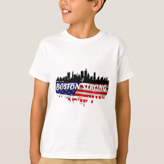 Boston Strong Run T-shirt (Voorkant)