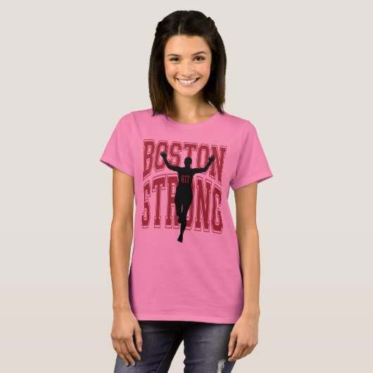 Boston Strong Runner T-shirt (Voorkant volledig)