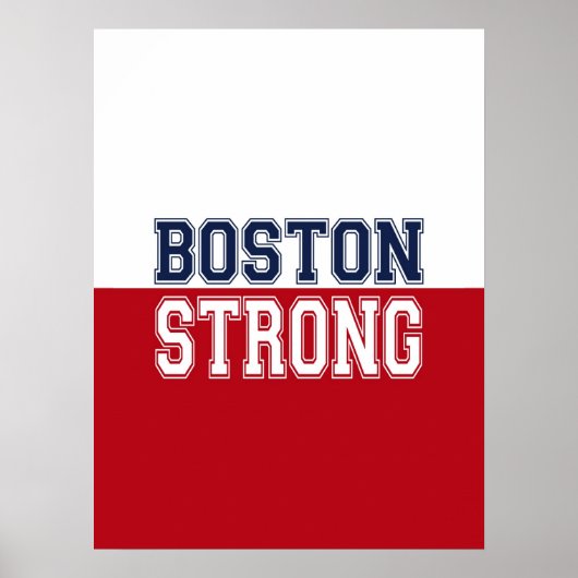 Boston Strong Spirit Decor Poster (Voorkant)
