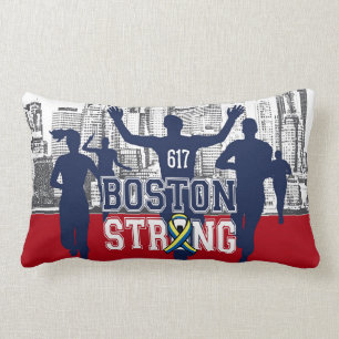 Boston Strong Spirit draait op Red Kussen