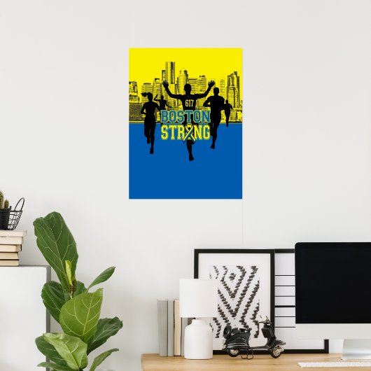 Boston Strong Spirit Poster (Thuiskantoor)