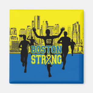 Boston Strong Spirit Silhouettes Magneet