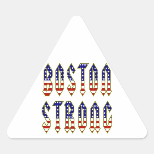 Boston Strong Sticker (Voorkant)