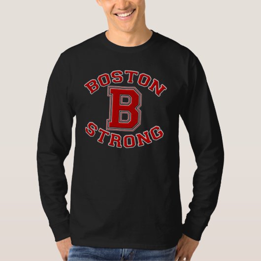 BOSTON STRONG T-SHIRT (Voorkant)