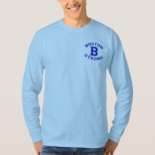 BOSTON STRONG T-SHIRT (Voorkant)