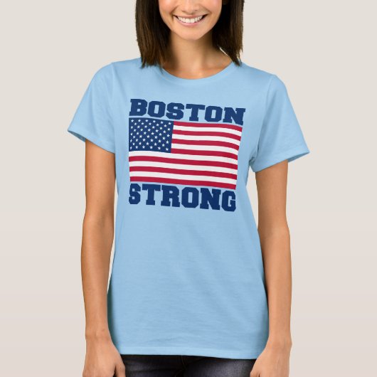 BOSTON STRONG T-shirt (Voorkant)