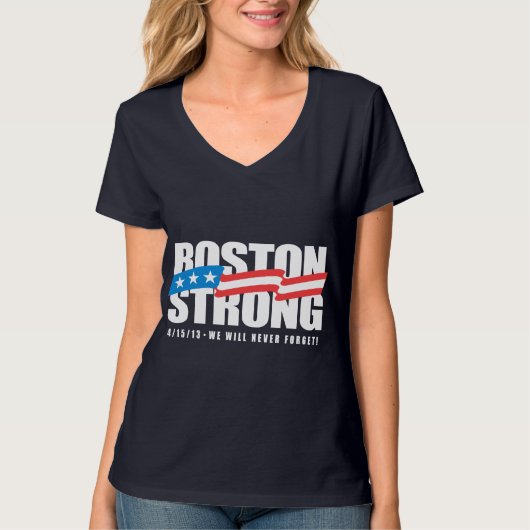 Boston Strong T-shirt (Voorkant)