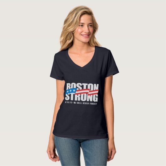 Boston Strong T-shirt (Voorkant volledig)