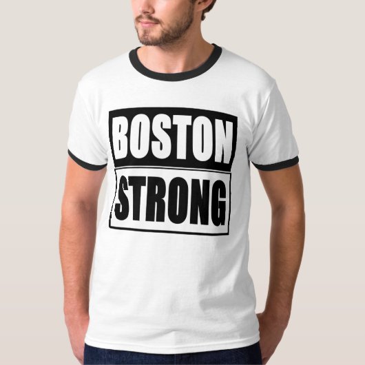 BOSTON STRONG T-SHIRT (Voorkant)