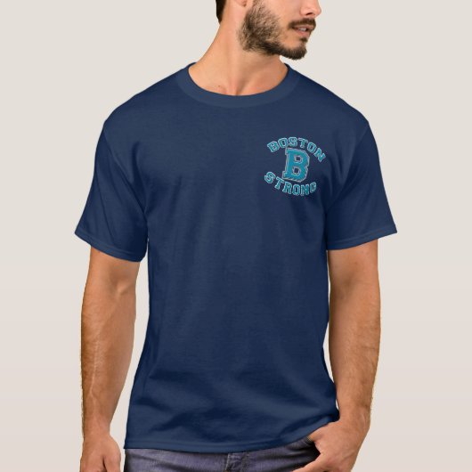 BOSTON STRONG T-SHIRT (Voorkant)