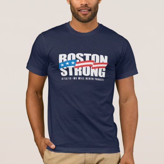 Boston Strong T-shirt (Voorkant)