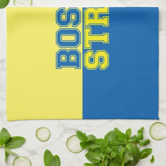 Boston Strong Theedoek (Gevouwen)