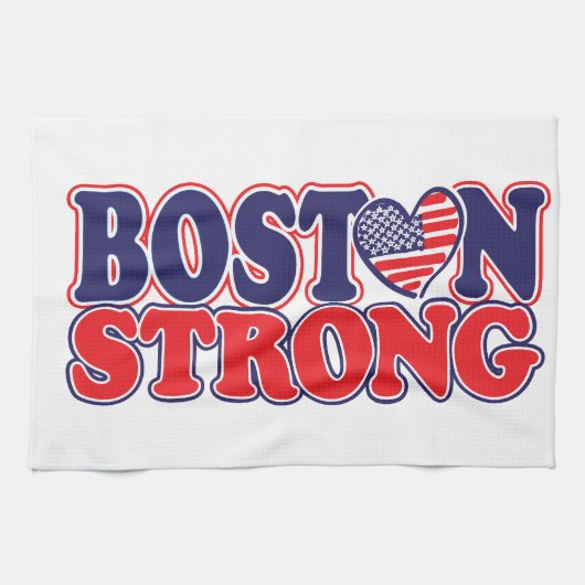Boston Strong Theedoek (Horizontaal)