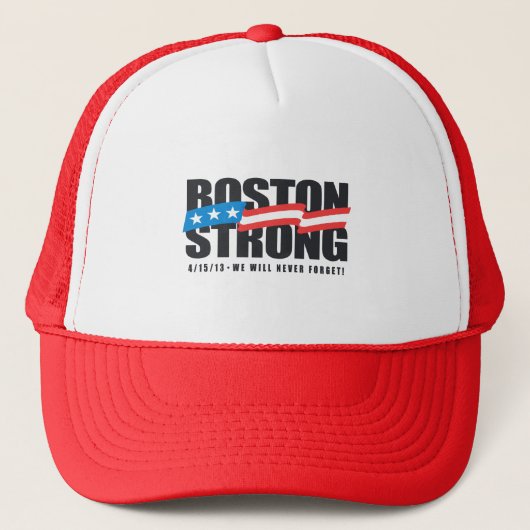 Boston Strong Trucker Pet (Voorkant)