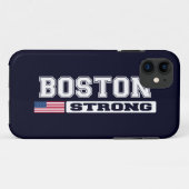 BOSTON STRONG U.S. Flag iPhone 5 Hoesje (Achterkant (horizontaal))
