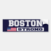 BOSTON STRONG U.S. Vlag Bumpersticker (Voorkant)