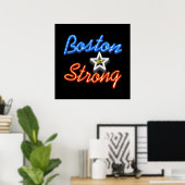 Boston Strong USA Poster (Thuiskantoor)