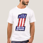 Boston Strong WE ZIJN ÉÉN Grunge stijl T-shirt (Voorkant)