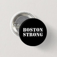"Boston Strong" wit zwart