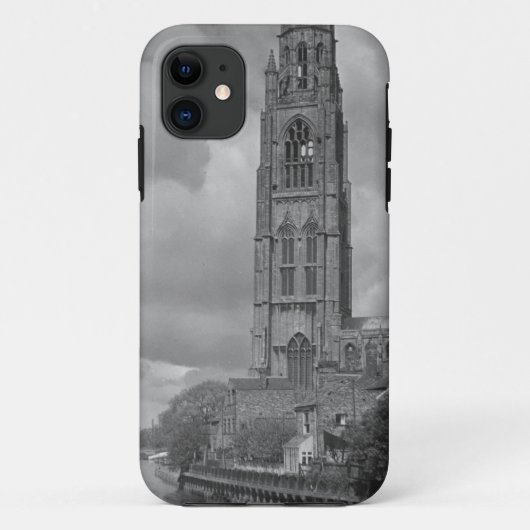 Boston Stump and River Welland, Lincolnshire Case-Mate iPhone Case (Achterkant)