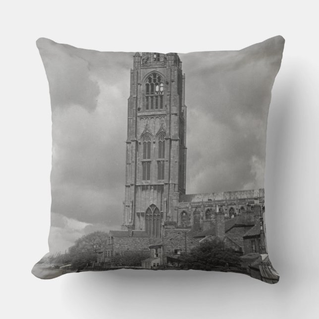 Boston Stump and River Welland, Lincolnshire Kussen (Voorkant)