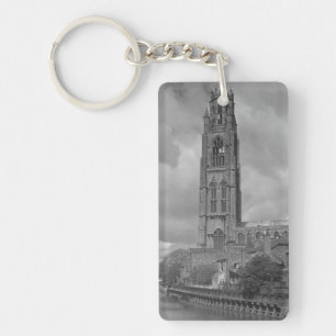Boston Stump and River Welland, Lincolnshire Sleutelhanger