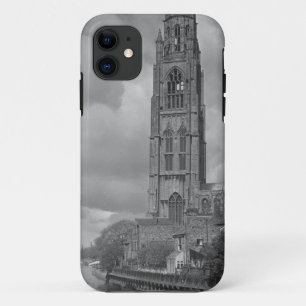 Boston Stump en rivier de Welland, Lincolnshire Case-Mate iPhone Case