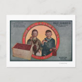 Boston Suitsus Brand Cranberry Label Briefkaart (Voorkant)