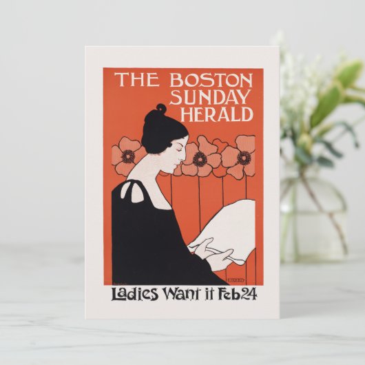  Boston Sunday Herald (Staand voorkant)