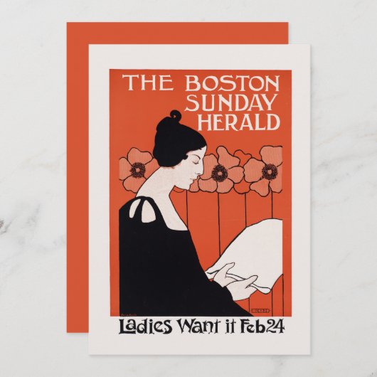  Boston Sunday Herald (Voorkant / Achterkant)