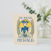  Boston Sunday Herald Briefkaart (Staand voorkant)
