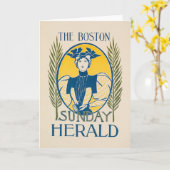  Boston Sunday Herald Kaart (Gele Bloem)