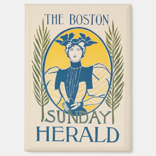 Boston Sunday Herald Magneet (Voorkant)