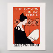 Boston Sunday Herald Poster (Voorkant)