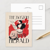  Boston Sunday Herald Women's Edition Briefkaart