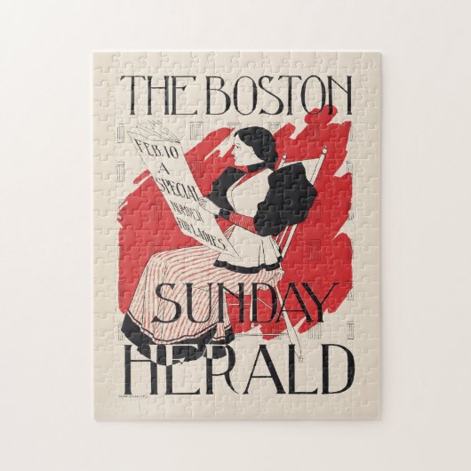 Boston Sunday Herald Women's Edition Legpuzzel (Verticaal)
