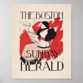  Boston Sunday Herald Women's Edition Poster (Voorkant)