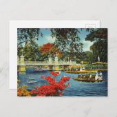 Boston Swan Boats Briefkaart (Voorkant / Achterkant)