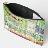 Boston Swan Boats in potlood en inkt Etui (Open)