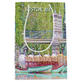 Boston Swan Boats Pencil en Ink Medium Cadeauzakje (Voorkant)