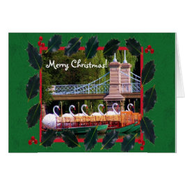 Boston Swan Boats - Prettige feestdagen