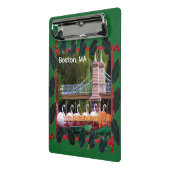 Boston Swan Boats - Prettige feestdagen Mini Klembord (Angled2)