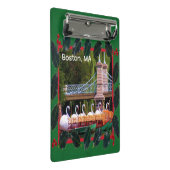 Boston Swan Boats - Prettige feestdagen Mini Klembord (Schuin)