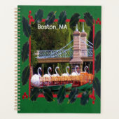 Boston Swan Boats - Prettige feestdagen Planner (Voorkant)