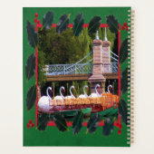 Boston Swan Boats - Prettige feestdagen Planner (Achterkant)