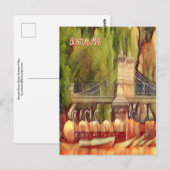 Boston Swan Boats Summer Filter Briefkaart (Voorkant / Achterkant)