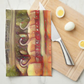 Boston Swan Boats Summer Filter Theedoek (Quarter Fold)