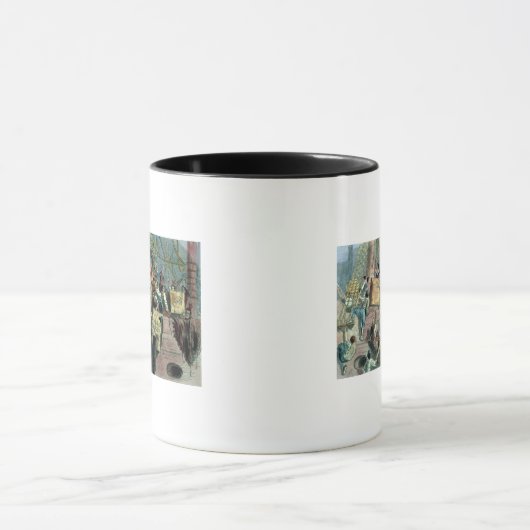 Boston Tea Party, 16 december 1773 Mok (Midden)